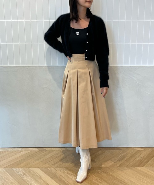 EIMY ISTOIRE（エイミーイストワール） スカート タックフレアスカート