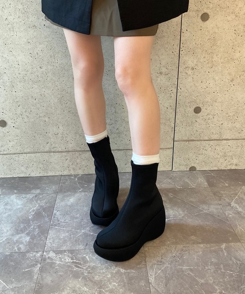 Jeffrey Campbell ブーツ 厚底ブーツ レディース : ZOZOTOWN