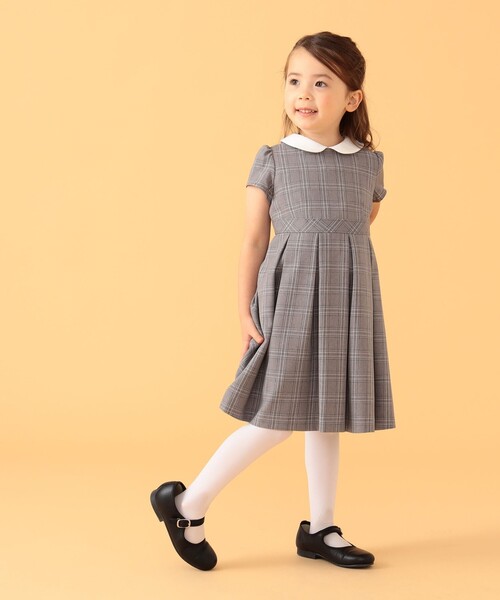 ワンピース BEAMS mini / セレモニー ワンピース+ボレロ セット（110 