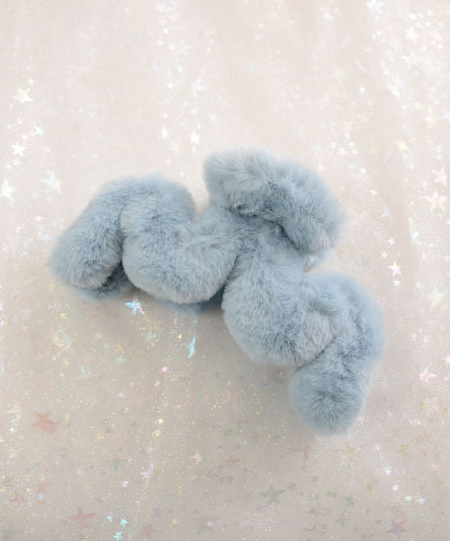 Mayree ヘアクリップ 「float」もこもこ フェイクファー カラバリ