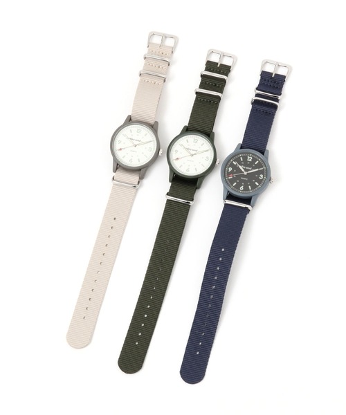 niko and…（ニコアンド） 腕時計 ミリタリー風ウォッチ レディース