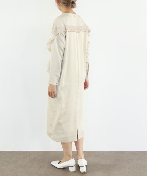 Marilyn Moon（マリリンムーン） ワンピース プリーツフリルサック