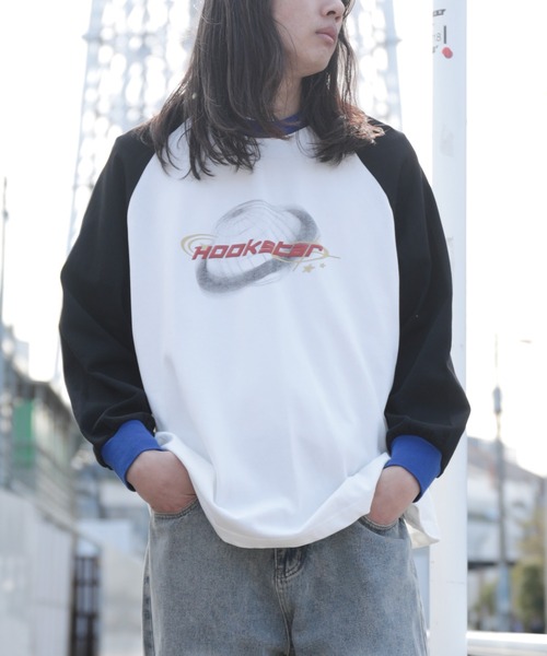 Y2K HYSTERIC archive ラグランロンTシャツ　裏原　パンク 5 Y2K HYSTERIC archive ラグランロンTシャツ 裏原 パンク 5