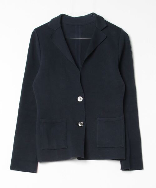 Demi-Luxe BEAMS」 テーラードジャケット 36 ネイビー レディース 