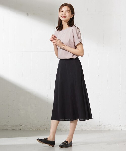 J.PRESS tシャツ 「接触冷感」コットンスムース フレンチ