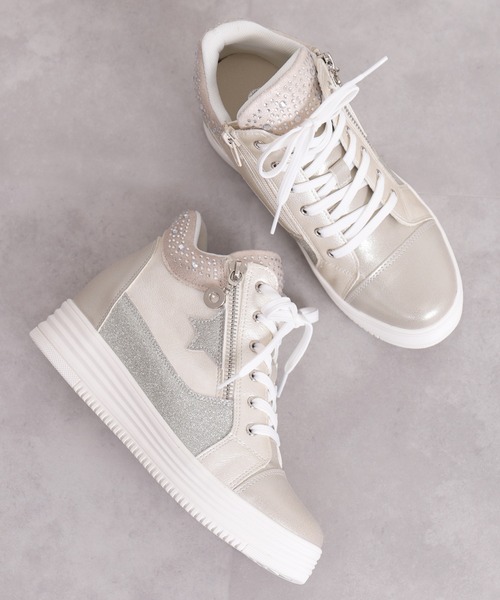 UNDERCOVER × FINESSE ハイカットスニーカー アトリエ Atelier 【3E】レースアップハイカットスニーカー （ダーク