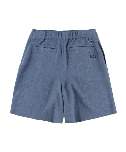 パンツ WOMENS ポリエステルダイドオックスフォード ハーフパンツ レディースの画像