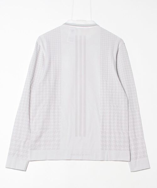 adidas ポロシャツ PRIMEKNIT サイドシームレス 長袖シャツ