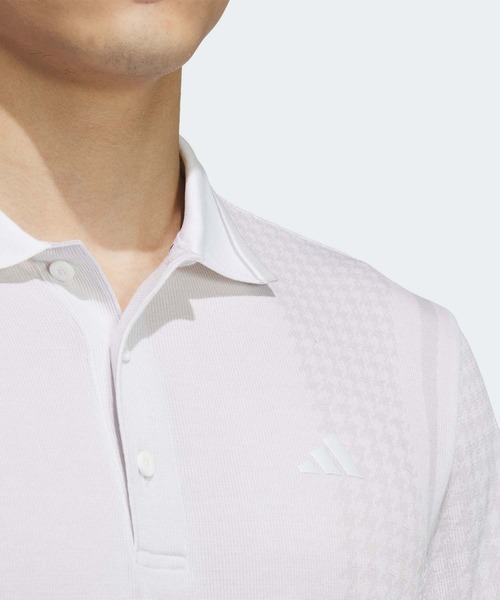 adidas ポロシャツ PRIMEKNIT サイドシームレス 長袖シャツ