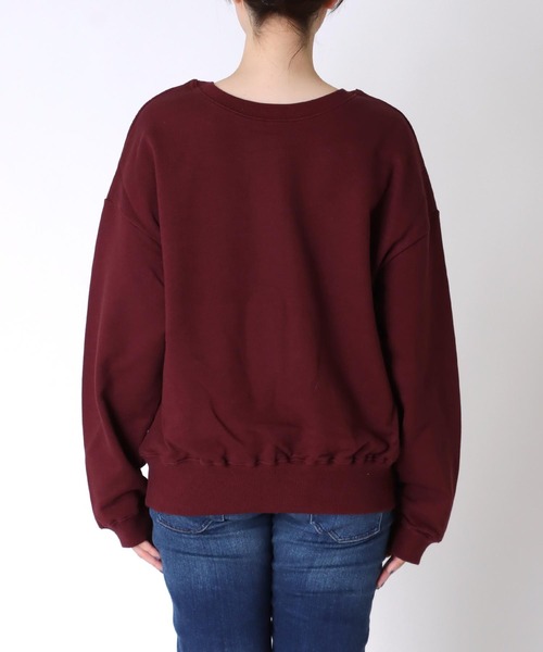 ジャック ウィルス Jack Wills 【 Boxy Crew Graphic Sweater Women 】 レディース ジャック ウィルス Jack Wills 【 Boxy Crew Graphic Sweater