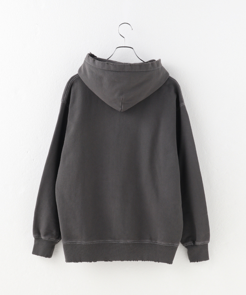 JieDa（ジエダ） パーカー PIGMENT J LOGO ZIP UP HOODIE JIE-24W-CT09