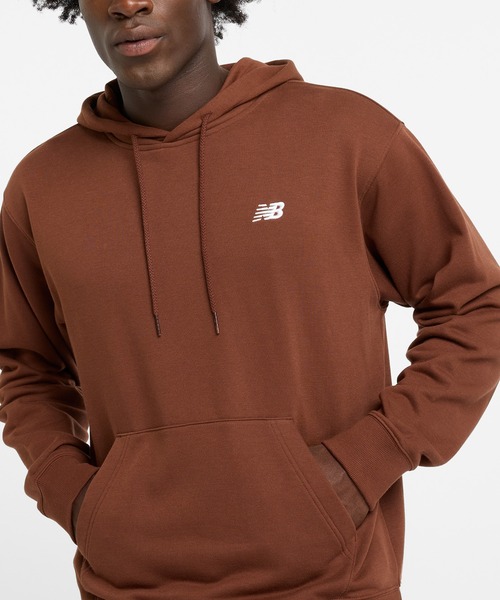 パーカー・フーディ New Balance MEN SIGNATURE HOODIE SEMI OVER FIT NBN0F1M211 New Balance パーカー Sport Essentials スウェットフーディ