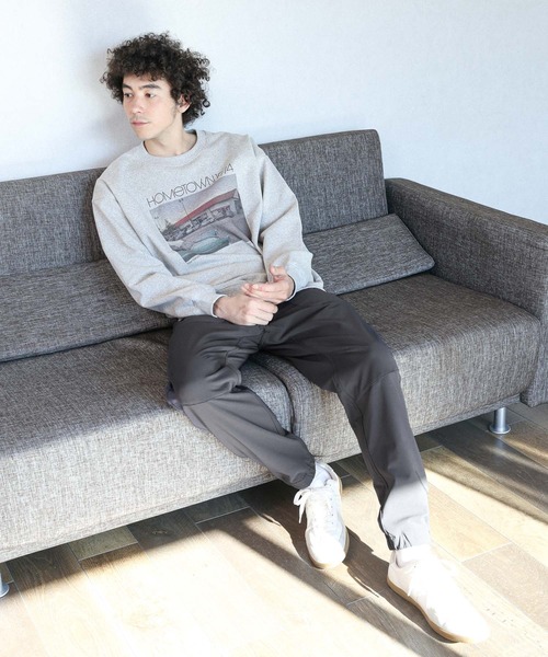 BAYFLOW トレーナー スウェット 裏毛フォトスウェット メンズ