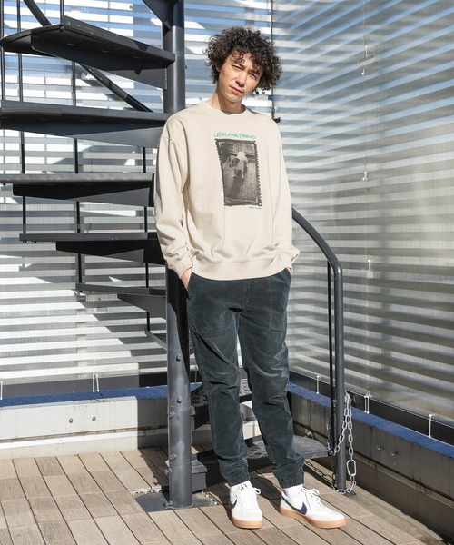 BAYFLOW トレーナー スウェット 裏毛フォトスウェット メンズ