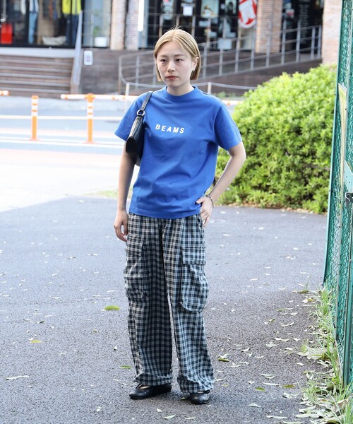 BEAMS tシャツ 「WEB限定」BEAMS ロゴ Tシャツ 25SS メンズ