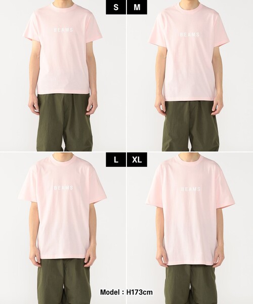BEAMS（ビームス） tシャツ BEAMS / ロゴ Tシャツ 25SS レディース
