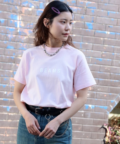 BEAMS（ビームス） tシャツ BEAMS / ロゴ Tシャツ 25SS レディース 