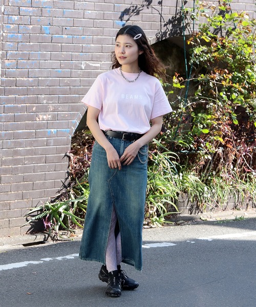 BEAMS（ビームス） tシャツ 半袖 BEAMS / ロゴ Tシャツ 25SS