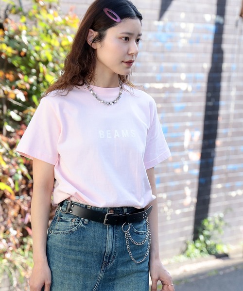 BEAMS（ビームス） tシャツ 半袖 BEAMS / ロゴ Tシャツ 25SS
