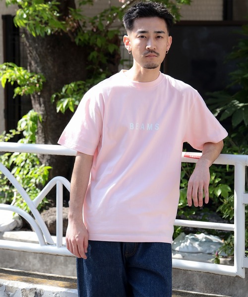 BEAMS tシャツ BEANS / ロゴ Tシャツ 25SS レディース メンズ