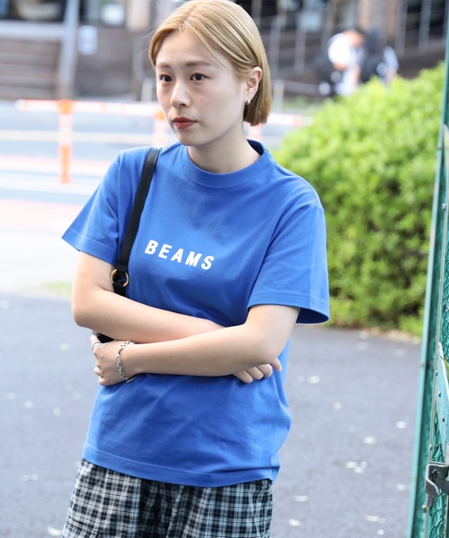 BEAMS（ビームス） tシャツ BEAMS / ロゴ Tシャツ 25SS レディース