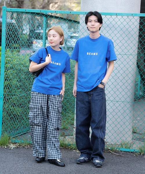 BEAMS（ビームス） tシャツ BEAMS / ロゴ Tシャツ 25SS レディース