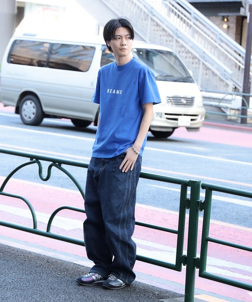 BEAMS（ビームス） tシャツ 半袖 BEAMS / ロゴ Tシャツ 25SS