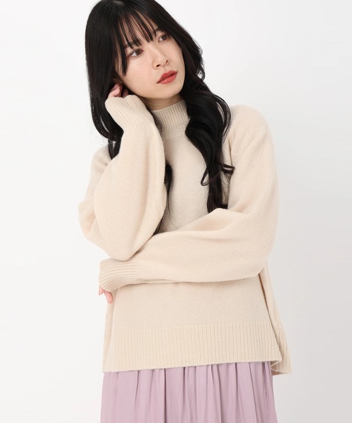 ニット セーター ハイネックニット　ニット・セーター レディース