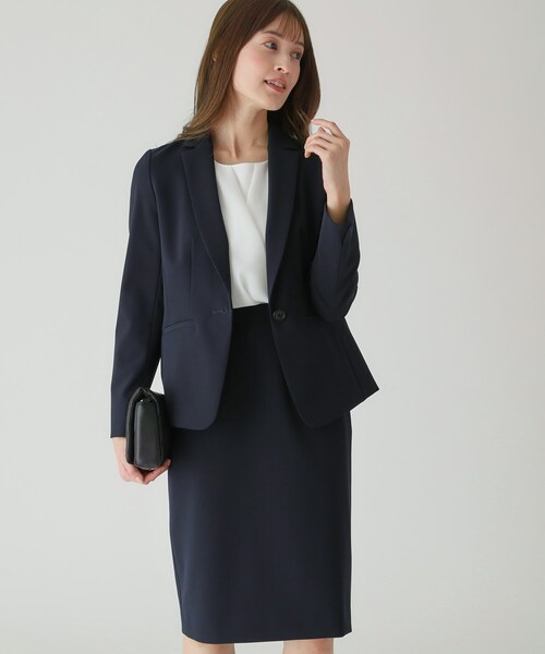 Coupe de Canceクードシャンス 黒新品未使用スカートスーツLサイズ COUP DE CHANCE（クードシャンス） スカート 「洗える／撥水加工