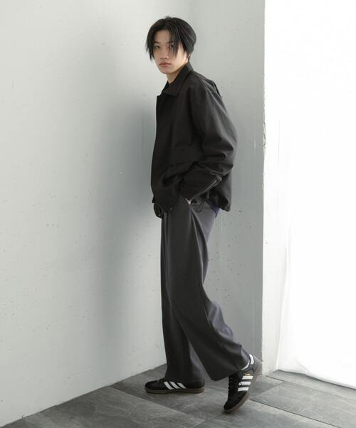 パンツ 「セットアップ可」DOORSTYLE タックワイドパンツ「イージー