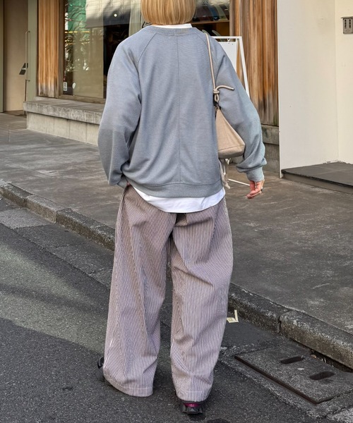 CIAOPANIC TYPY パンツ 「UNISEX」ヒッコリーボリュームパンツ