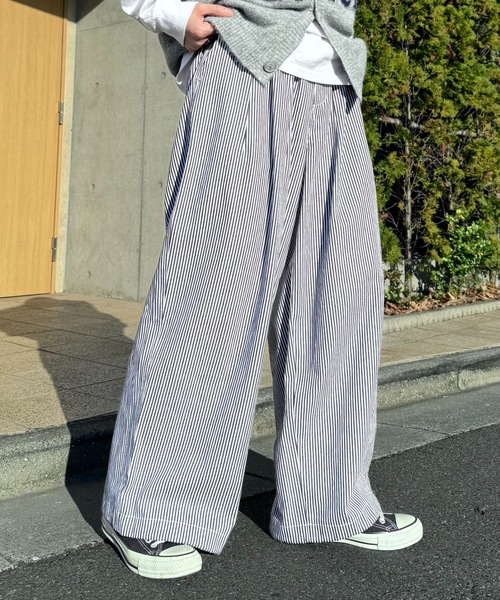 LEE CIAOPANIC TYPY ヒッコリーサルエルパンツ LEE CIAOPANIC TYPY ヒッコリーサルエルパンツ - メルカリ