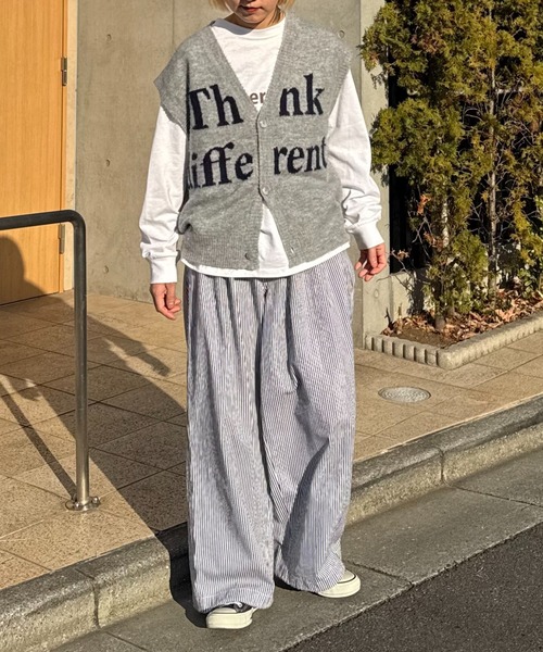LEE CIAOPANIC TYPY ヒッコリーサルエルパンツ LEE CIAOPANIC TYPY ヒッコリーサルエルパンツ