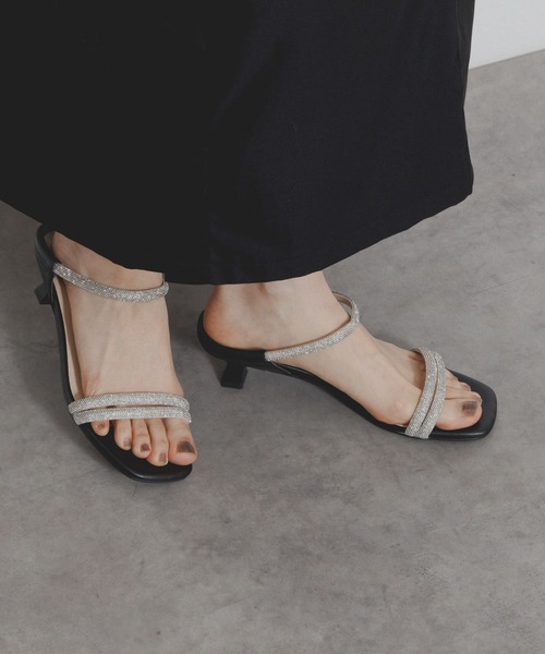 Nine West*ビジュー*ラインストーン*きれい*ミュール/Harbor Nine West*ビジュー*ラインストーン*きれい*ミュール/Harbor