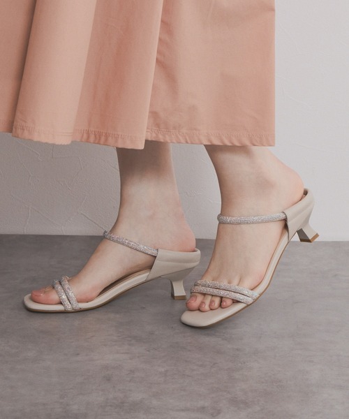 NICAL ニカル　編みデザインミュールサンダル Lサイズ NICAL ニカル 編みデザインミュールサンダル Lサイズ