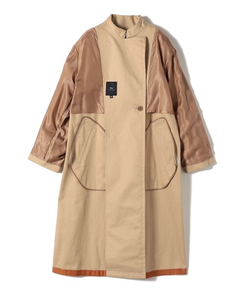 SHIPS（シップス） トレンチコート コート SHIPS Primary Navy Label