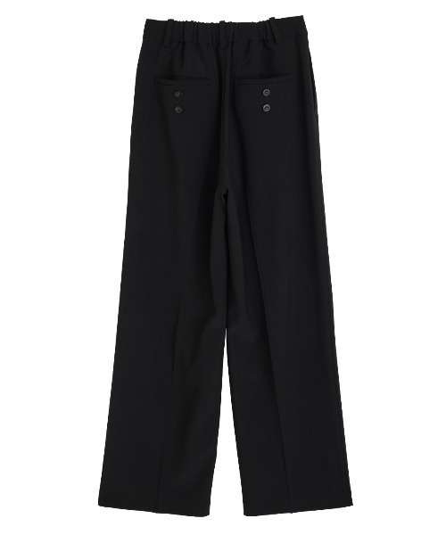 Ameri（アメリ） スラックス パンツ POLISHED STRAIGHT PANTS