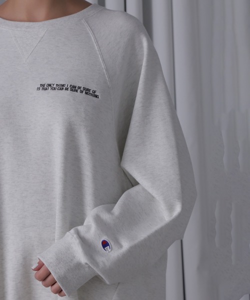 ROSE BUD（ローズバッド） トレーナー スウェット 「Champion別注