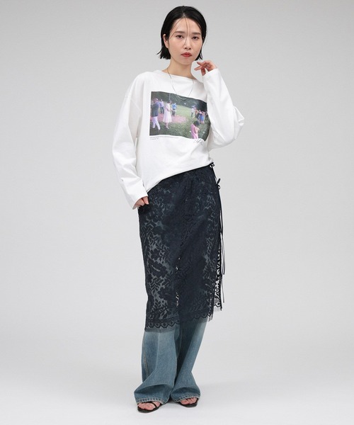 BABYLONE（バビロン） スカート ラップレーススカート : ZOZOTOWN