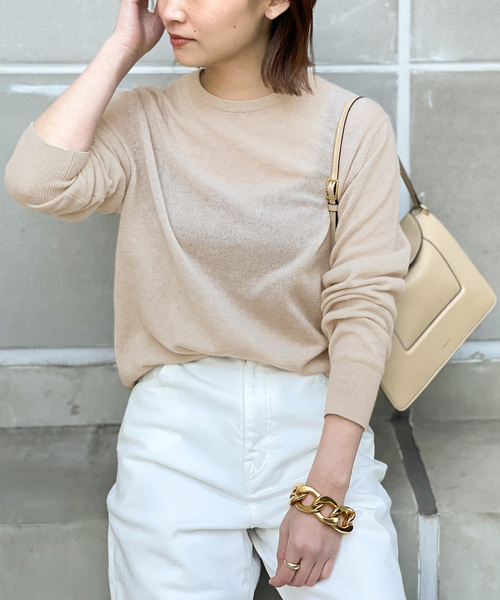 Deuxieme Classe（ドゥーズィエムクラス） 長袖ニット FREE ブラック