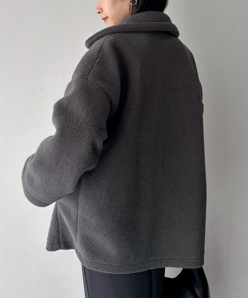 「DOUX ARCHIVES」 コート 38 ブラウン レディース_画像6