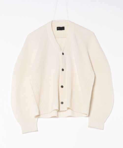 カーディガン (H)2 FACE KNIT / S レディース