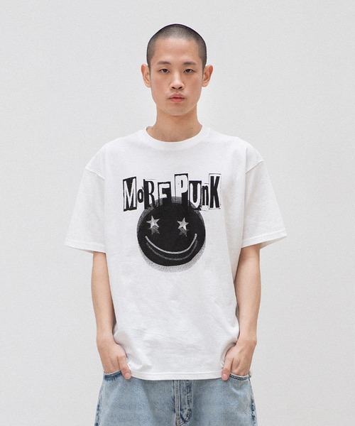 tシャツ A'GEM/9 × .kom 「ISTKUNST/イストクンスト」 MORE PUNK TEE/モア パンク TEE レディース