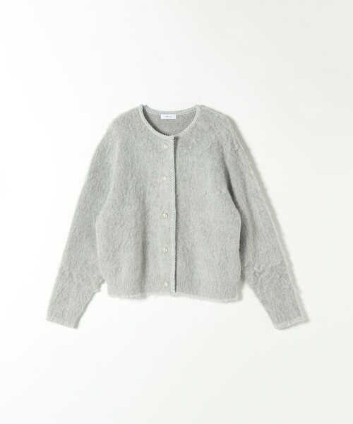 「SHIPS any」 ニットカーディガン ONE SIZE ライトグレー レディース_画像9