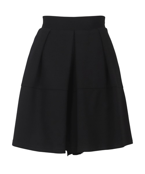 パンツ 「 低身長向けサイズ 」 ダイバーフレアキュロット レディース