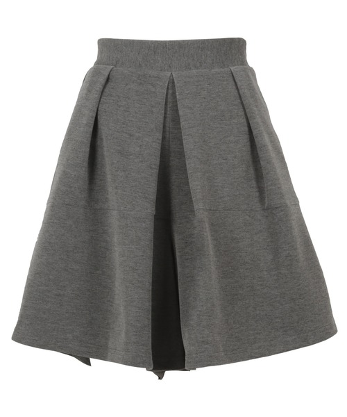 パンツ 「 低身長向けサイズ 」 ダイバーフレアキュロット レディース