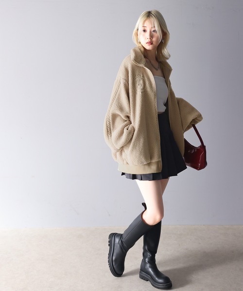 「Java」 ブルゾン SMALL アイボリー レディース_画像3