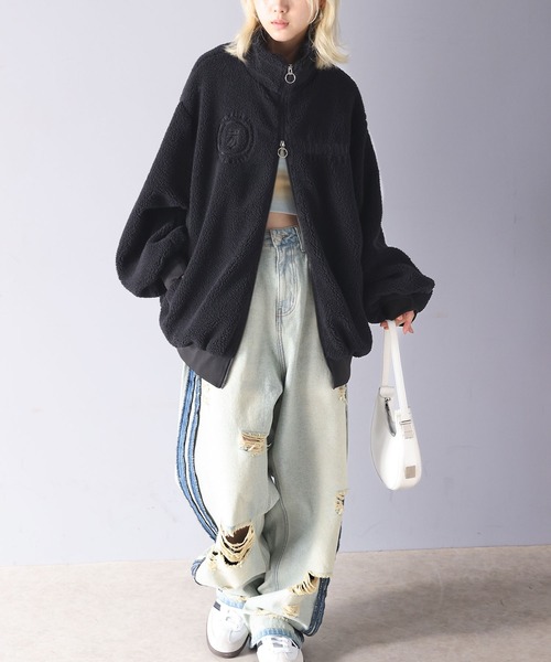 「Java」 ブルゾン SMALL アイボリー レディース_画像9