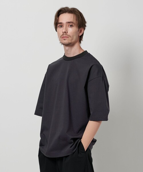 メンズ Tシャツ ボーダーTシャツ クルーネック ストリート a1264 Amazon | [Zengjo] ボーダー シャツ メンズ 半袖(XS,グリーン