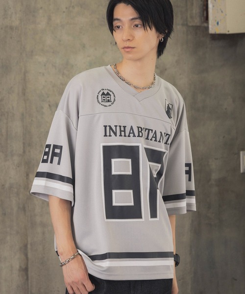 inhabitant（インハビタント） tシャツ 「INHABITANT」ビッグ